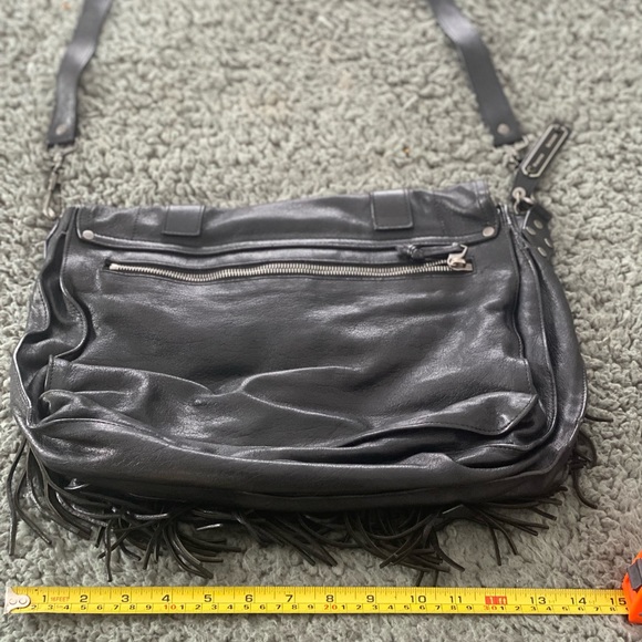 Proenza Schouler Leather Fringe PS1 Satchel Bag - Picture 10 of 11